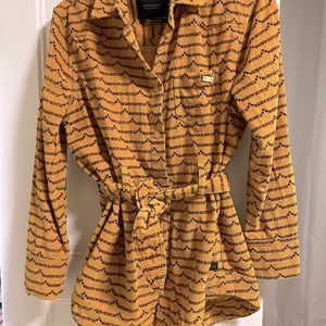 Scotch and soda corduroy moutarde shirt